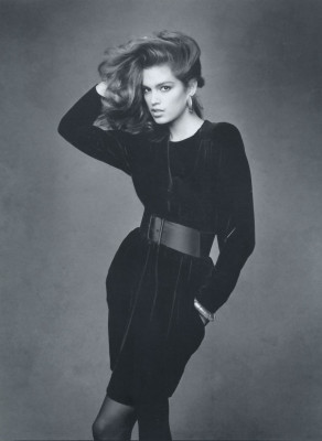 Cindy Crawford by Patrick Demarchelier for Vogue Paris // October 1987 