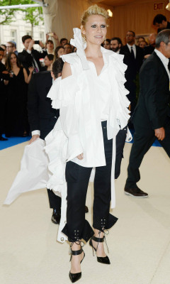 Claire Danes at MET Costume Institute Gala in New York