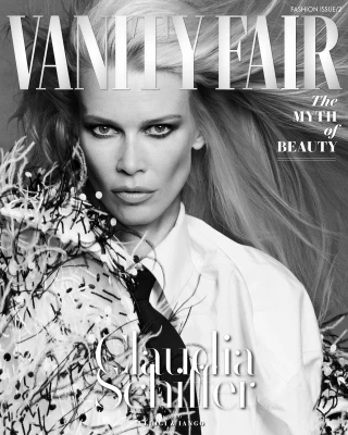 Claudia Schiffer for Vanity Fair Italy October 2023