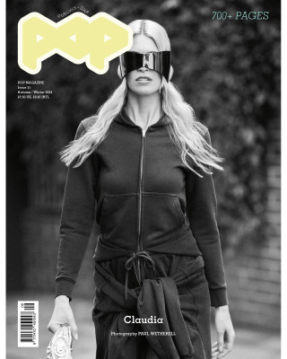 Claudia Schiffer for POP 51 FW 24