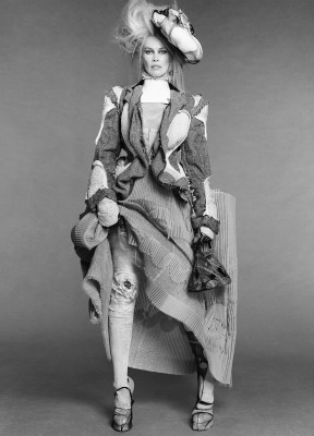 Claudia Schiffer for Double Vision FW 2024.25 by Luigi &amp;amp; Iango