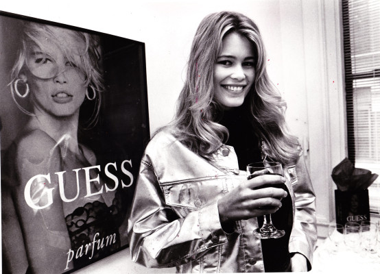 Claudia Schiffer Guess