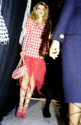 Claudia Schiffer for Chanel