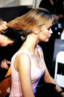 Claudia Schiffer for Chanel