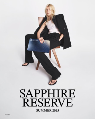 Claudia Schiffer for Sapphire Reserve 2025