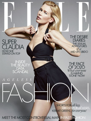 CLAUDIA SCHIFFE in Elle Magazine, UK May 2020
