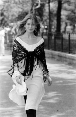 Claudia Schiffer ~ DKNY Resort 1990 Sportswear Advance Preview by Kyle Ericksen