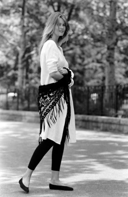 Claudia Schiffer ~ DKNY Resort 1990 Sportswear Advance Preview by Kyle Ericksen