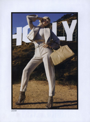 Claudia Schiffer for Yves Saint Laurent Spring/Summer 2009 by Inez &amp;amp; Vinoodh