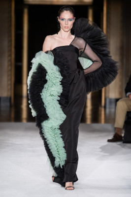 Coco Rocha - Cristian Siriano Spring/Summer 2020 Fashion show in New York