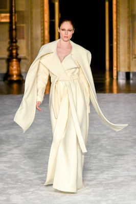 Coco Rocha - Cristian Siriano Fall/Winter 2021 Fashion show in New York