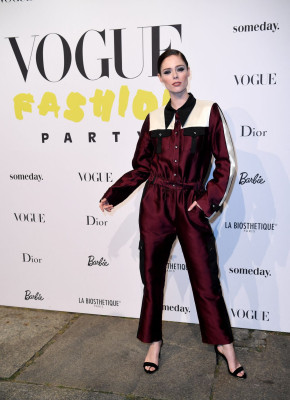 COCO ROCHA at Vogue Celebrating 40 Years Party