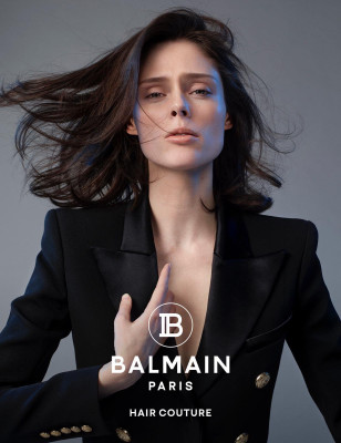 Coco Rocha - Balmain Hair Couture 
