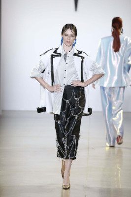 Coco Rocha - Victoria Hayes Spring/Summer Show in New York 