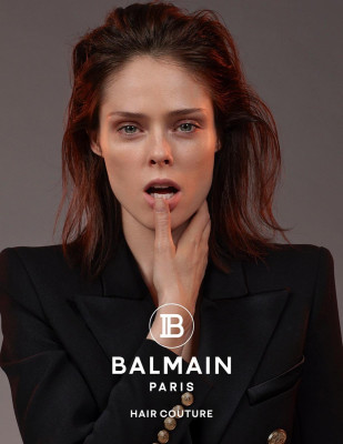 Coco Rocha - Balmain Hair Couture 