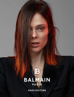 Coco Rocha - Balmain Hair Couture 