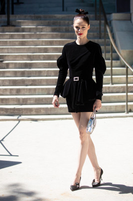 Coco Rocha - Alexandre Vauthier Fashion Show in Paris