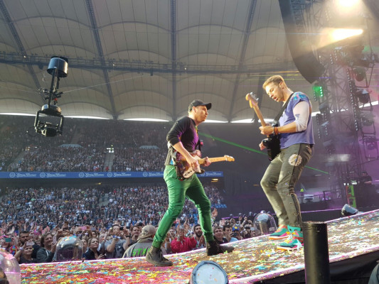 Coldplay in Hamburg 07/01/2016