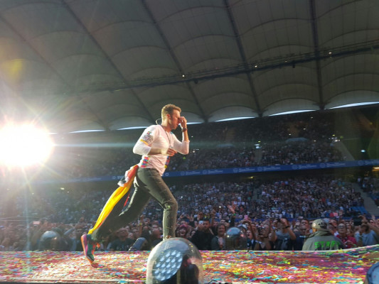 Coldplay in Hamburg 07/01/2016