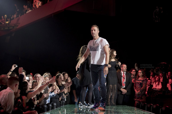 Coldplay - NRJ Music Awards in Cannes 11/12/2016