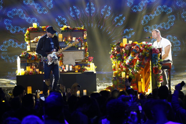Coldplay - NRJ Music Awards in Cannes 11/12/2016