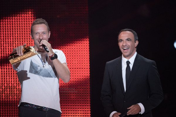 Coldplay - NRJ Music Awards in Cannes 11/12/2016