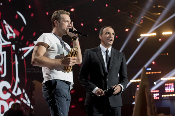 Coldplay - NRJ Music Awards in Cannes 11/12/2016