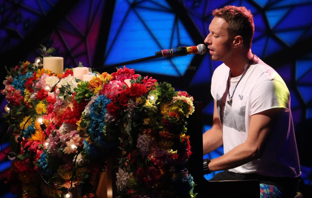 Coldplay - Che Tempo Che Fa in Milan 11/13/2016