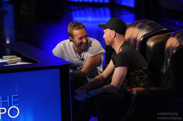 Coldplay - Che Tempo Che Fa in Milan 11/13/2016