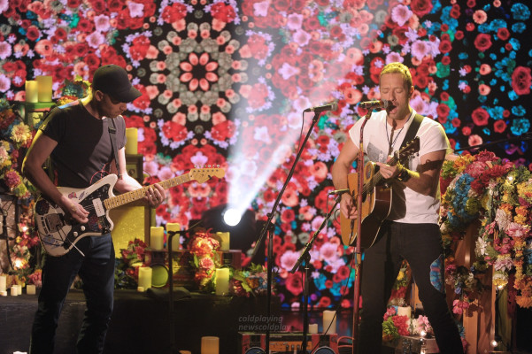 Coldplay - Che Tempo Che Fa in Milan 11/13/2016