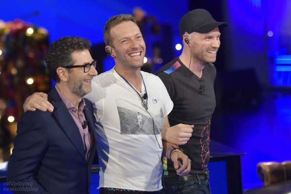 Coldplay - Che Tempo Che Fa in Milan 11/13/2016