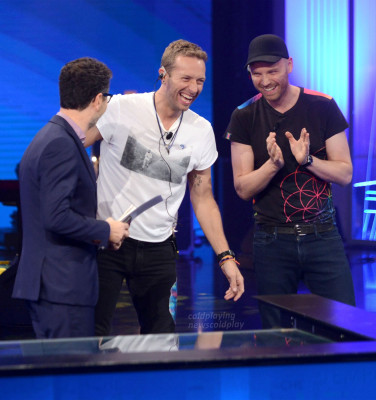 Coldplay - Che Tempo Che Fa in Milan 11/13/2016