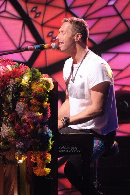 Coldplay - Che Tempo Che Fa in Milan 11/13/2016