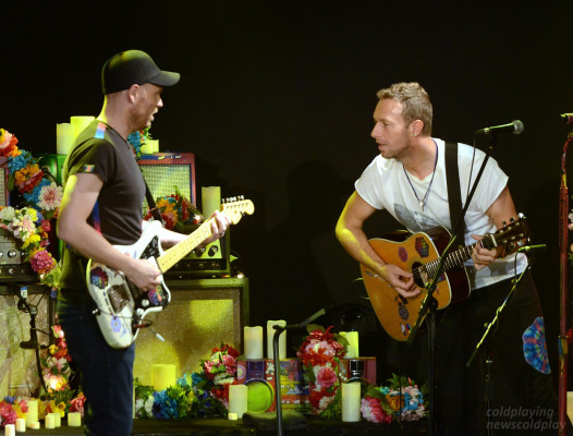 Coldplay - Che Tempo Che Fa in Milan 11/13/2016