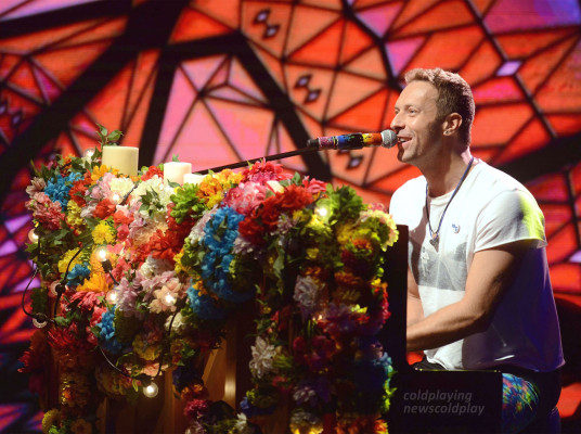 Coldplay - Che Tempo Che Fa in Milan 11/13/2016