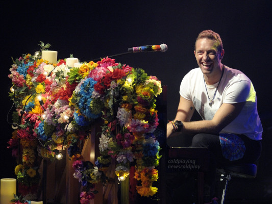 Coldplay - Che Tempo Che Fa in Milan 11/13/2016