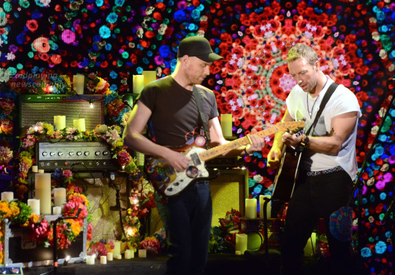 Coldplay - Che Tempo Che Fa in Milan 11/13/2016