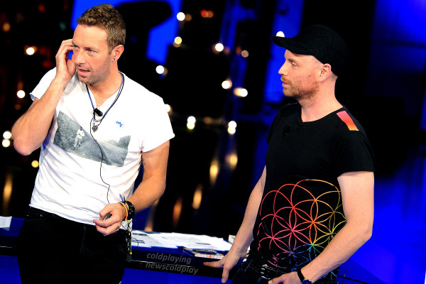 Coldplay - Che Tempo Che Fa in Milan 11/13/2016