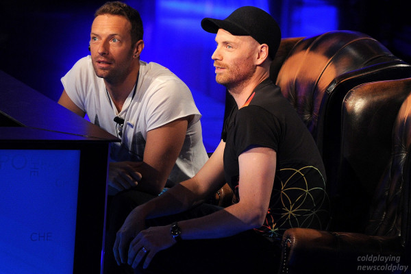 Coldplay - Che Tempo Che Fa in Milan 11/13/2016