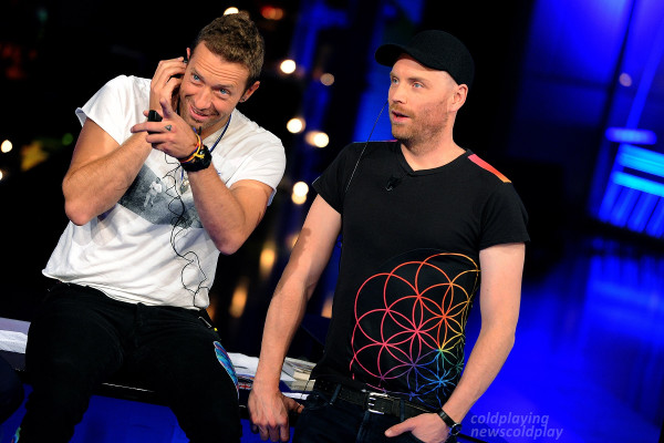 Coldplay - Che Tempo Che Fa in Milan 11/13/2016