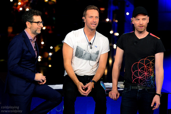 Coldplay - Che Tempo Che Fa in Milan 11/13/2016