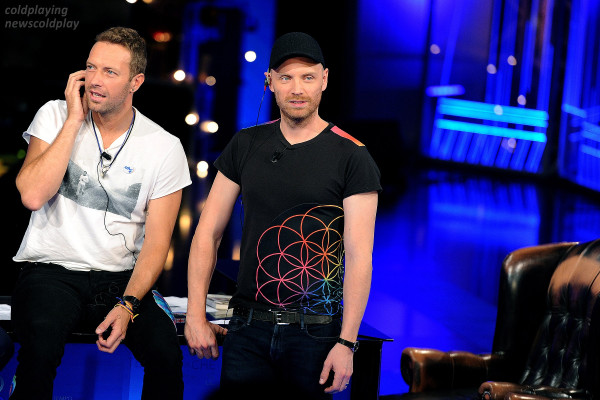 Coldplay - Che Tempo Che Fa in Milan 11/13/2016