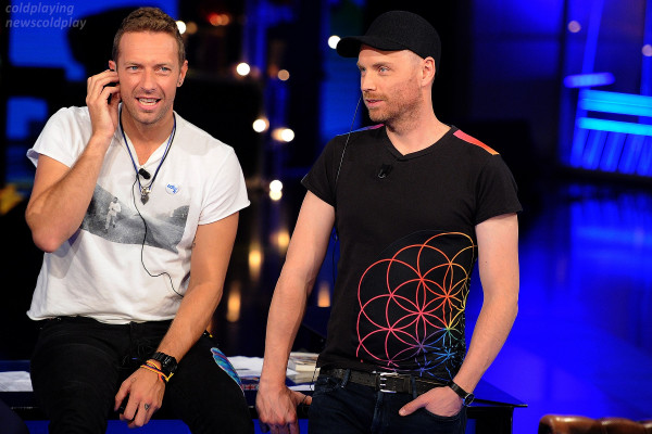 Coldplay - Che Tempo Che Fa in Milan 11/13/2016