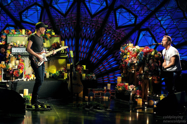Coldplay - Che Tempo Che Fa in Milan 11/13/2016