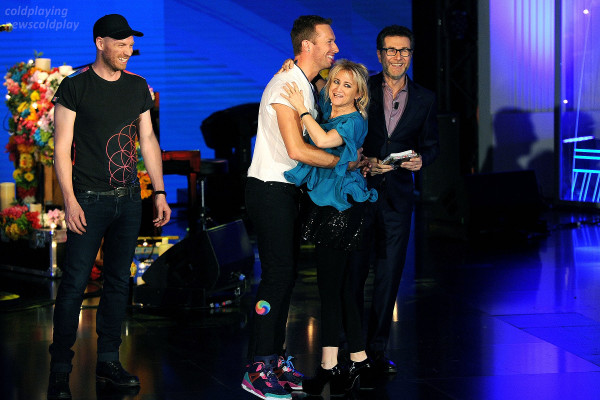 Coldplay - Che Tempo Che Fa in Milan 11/13/2016