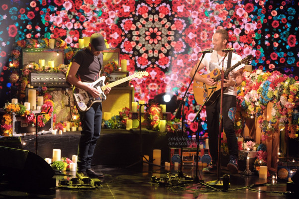 Coldplay - Che Tempo Che Fa in Milan 11/13/2016