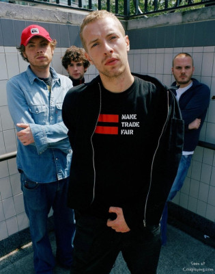 Coldplay - Andrew Cotterill Photoshoot (2002)