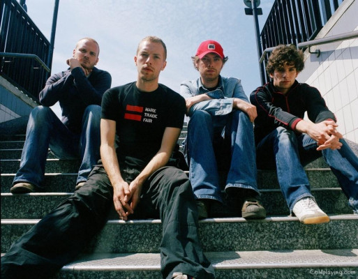 Coldplay - Andrew Cotterill Photoshoot (2002)