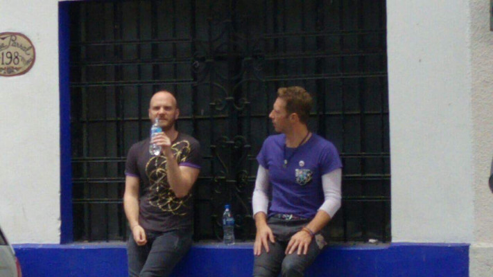 Coldplay - Music Video A Head Full Of Dreams - On Set in Mexico 04/16/2016