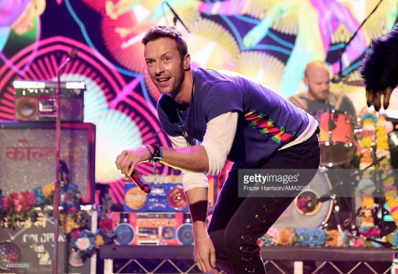 Coldplay - American Music Awards 11/22/2015